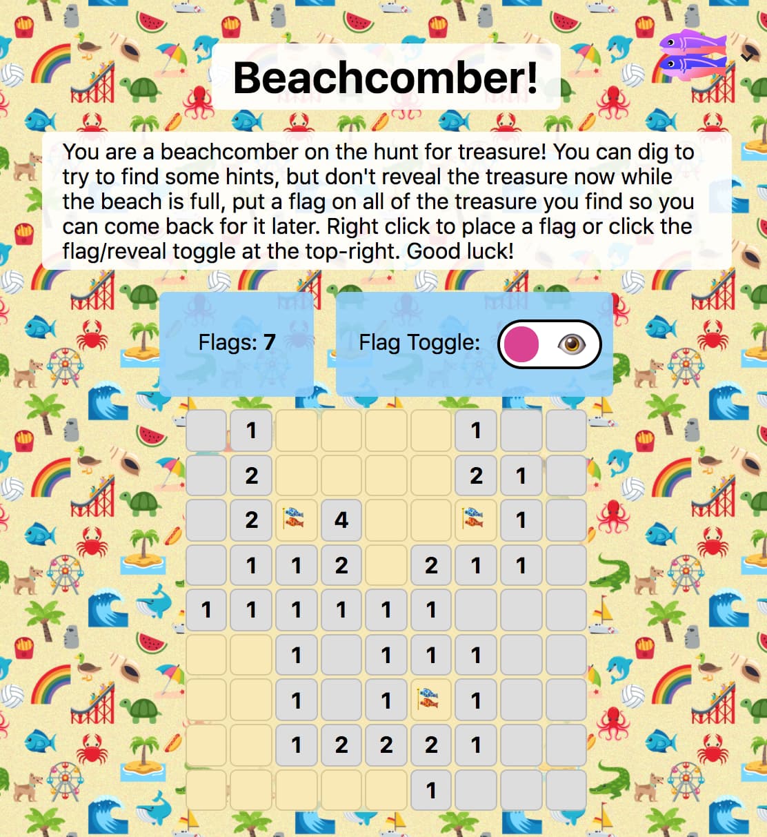 A screenshot of the game